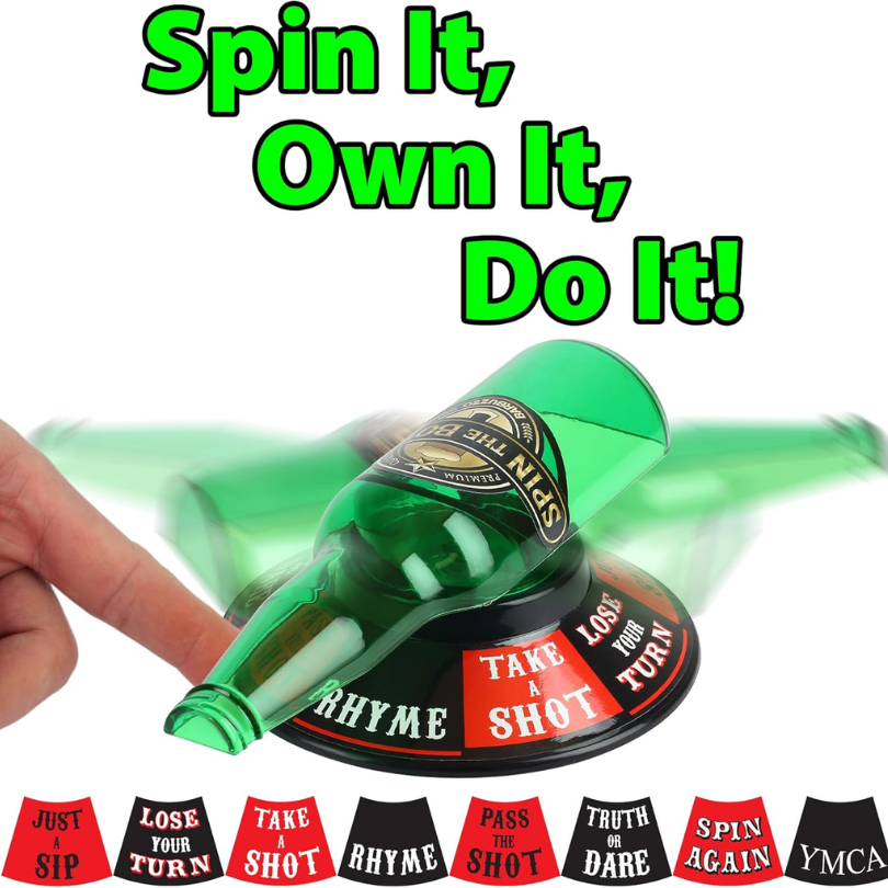 Spin the Bottle Drinking Game