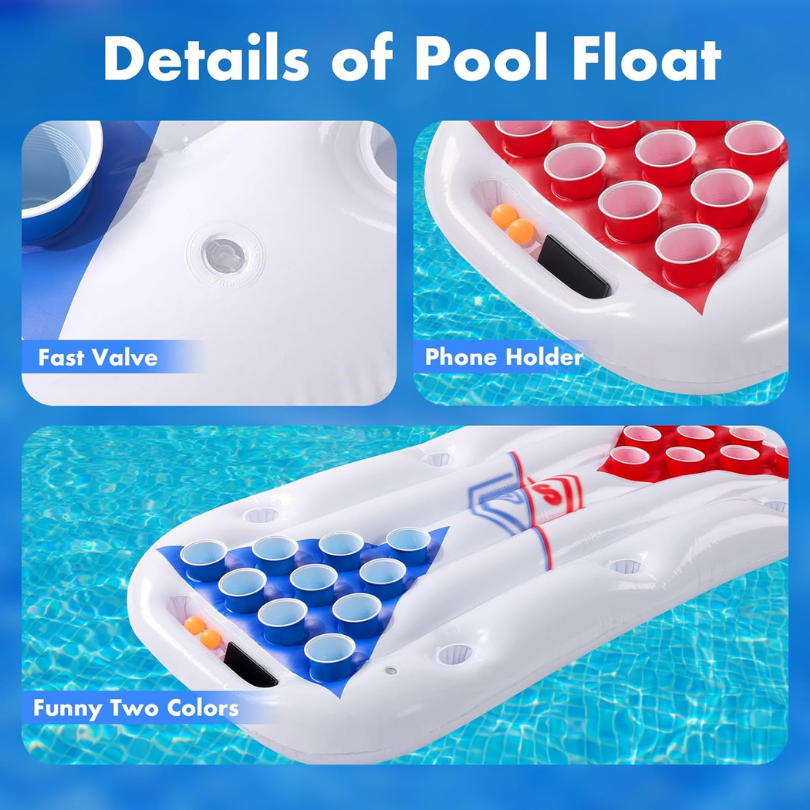Floating Beer Pong Table