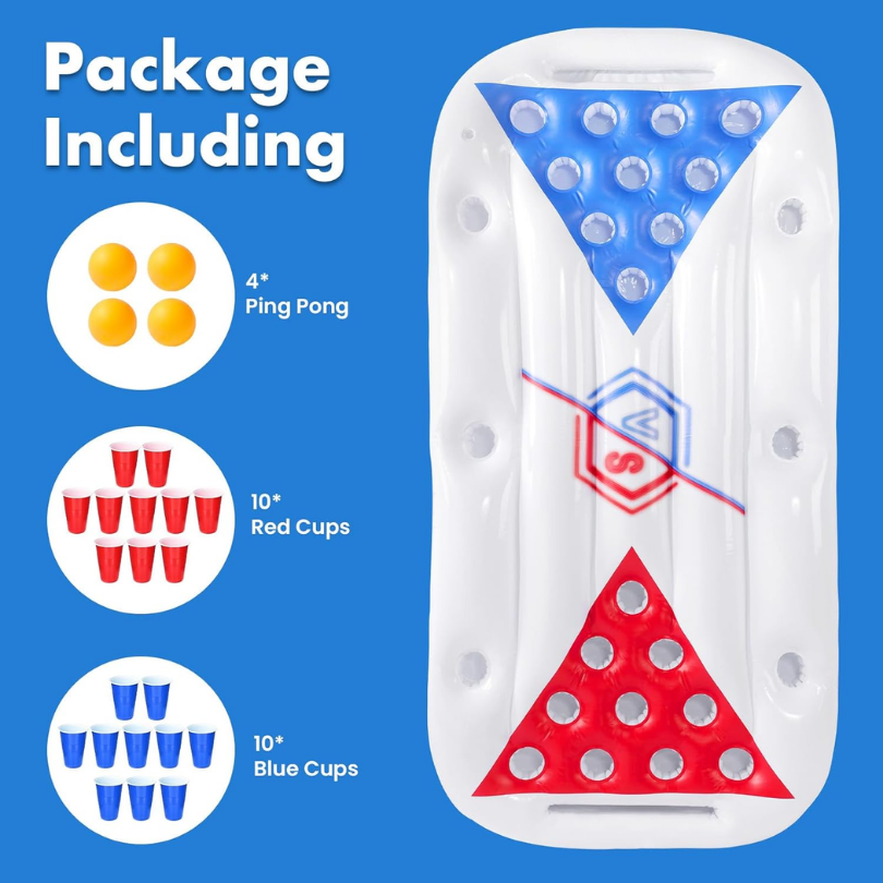 Floating Beer Pong Table