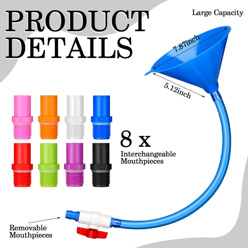 Dual Beer Bong Funnels – Party Faster, Drink Harder